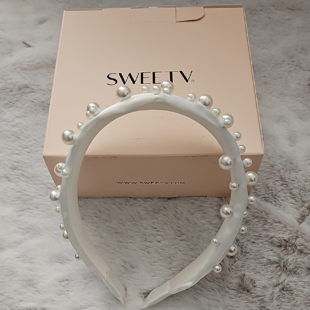 White Pearl Headband